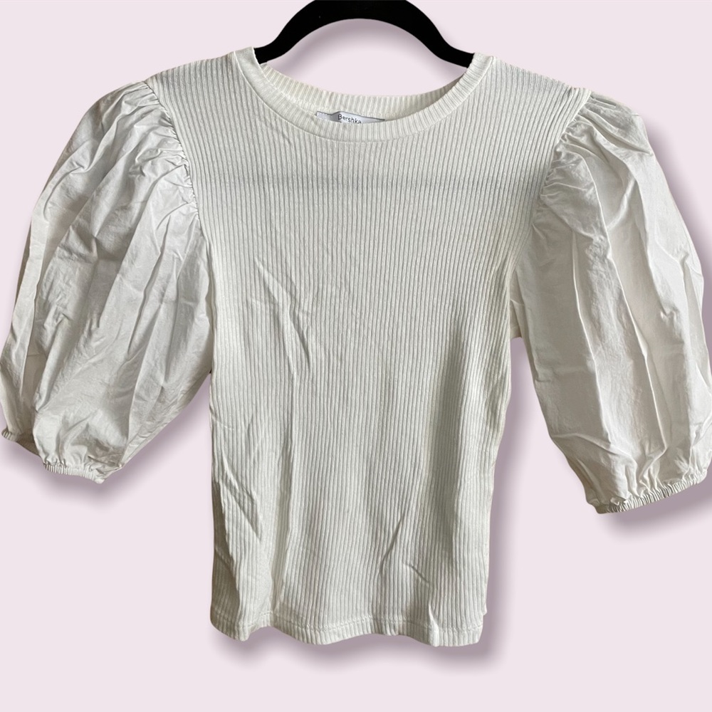 Bershka Balloon Sleeve Blouse